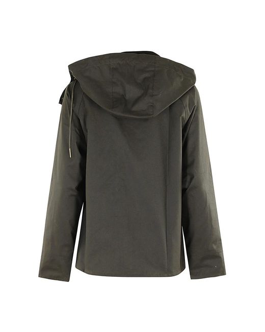 Barbour Avon Wax Jacket in het Black