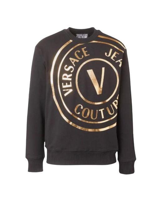 Versace Jeans Couture Gray Sweatshirts for men