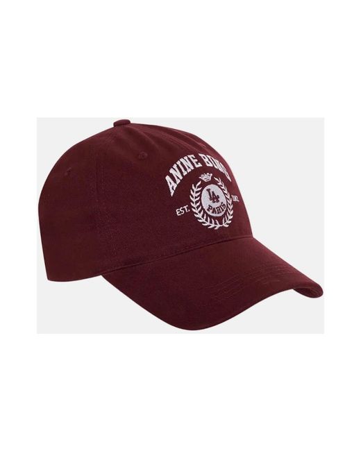 Anine Bing Red Hats & Caps