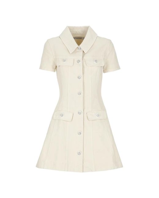 Self-Portrait White Short Dresses