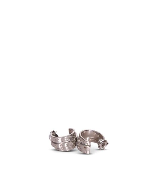 MM6 by Maison Margiela Metallic Earrings
