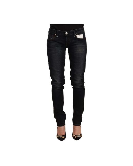 Acht Black Slim-Fit Jeans
