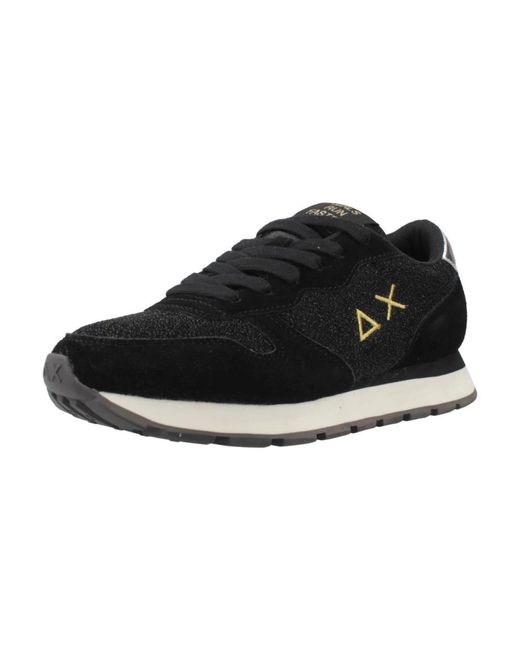 Sun 68 Black Ally Glitter