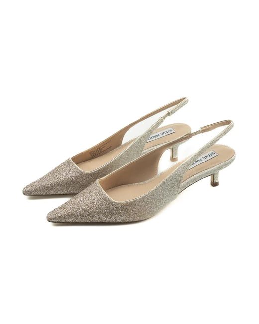 Steve Madden Natural Pumps