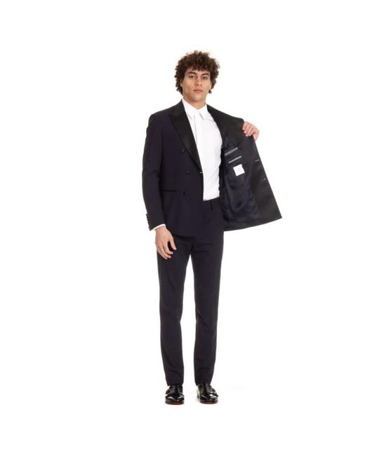 Suits > suit sets > double breasted suits Eleventy pour homme en coloris Black