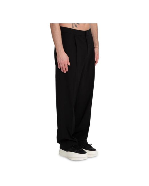 Trousers > wide trousers Bonsai pour homme en coloris Black