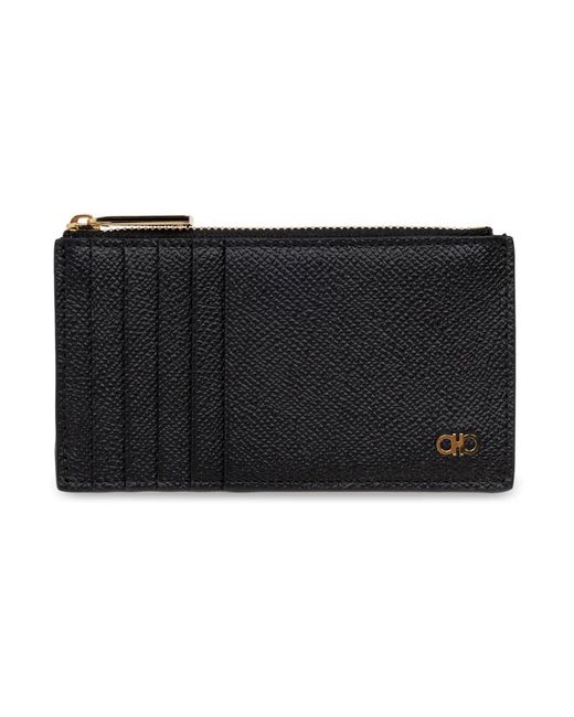 Ferragamo Kartenetui in Black für Herren