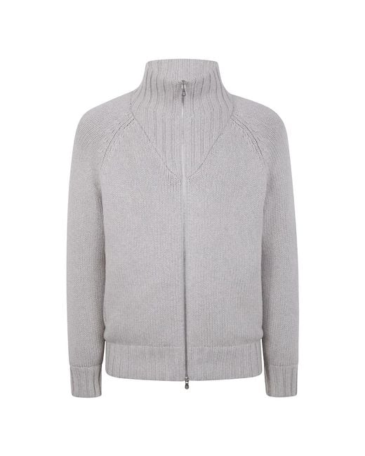 Cashmere Knitwear Brunello Cucinelli de hombre de color Gray