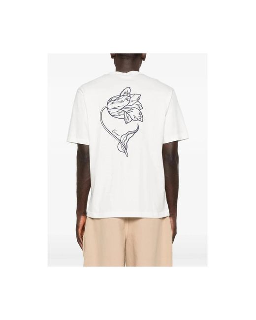 KENZO White T-Shirts for men
