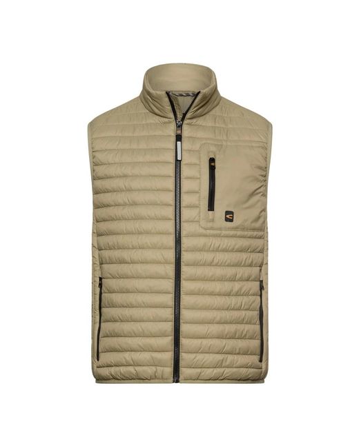 Camel Active Waterafstotend Vest in het Green voor heren