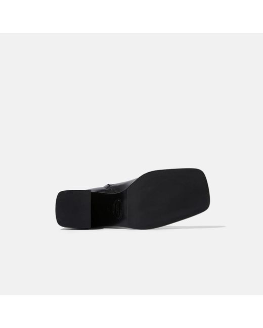 Scarosso Black Heeled Boots
