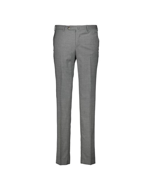PT Torino Gray Suit Trousers for men