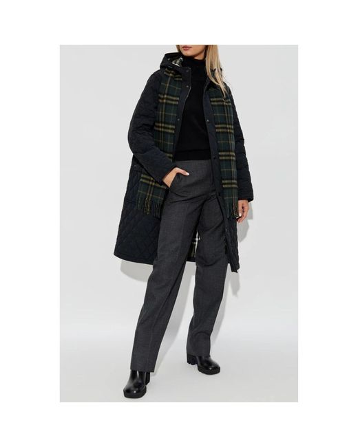 Burberry Truien & Vesten ,Zwart ,Wol Wollen Coltrui in het Black