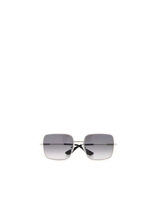 McQueen Zonnebril in het Metallic