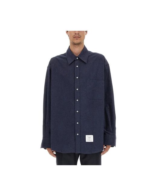 Thom Browne Blue Casual Shirts for men