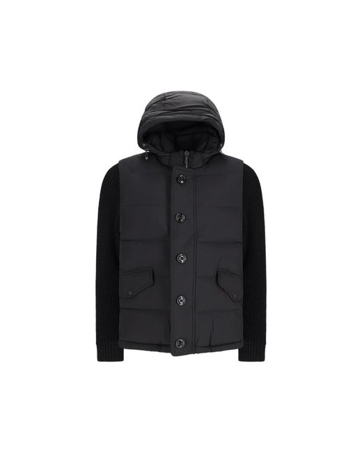 Moorer Black Winter Jackets for men