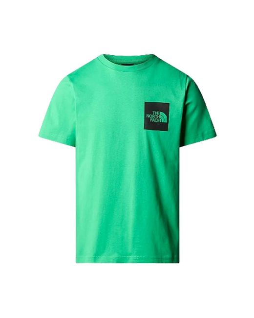 The North Face Feines t-shirt in optic emerald in Green für Herren