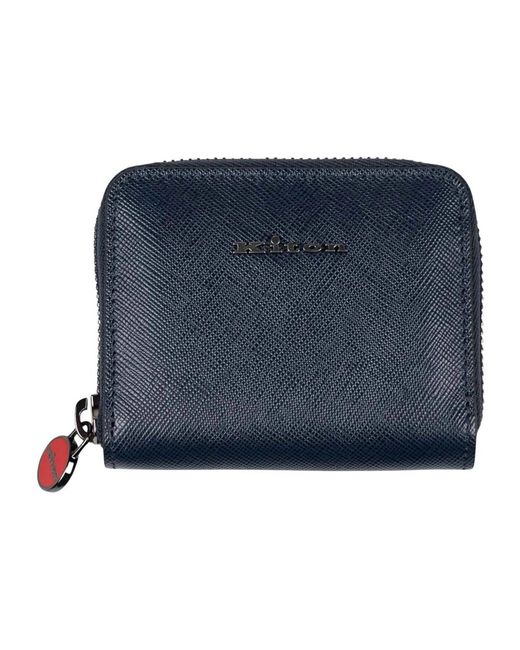 Kiton Coin Holder in het Blue voor heren