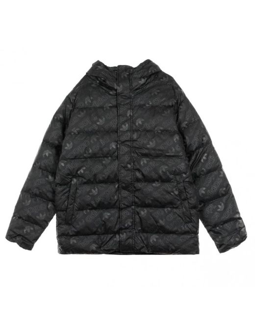 Adidas Fitness ,Zwart ,H Jacket Down in het Black voor heren