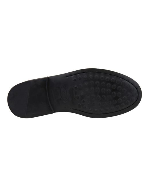Tod's Black Loafers