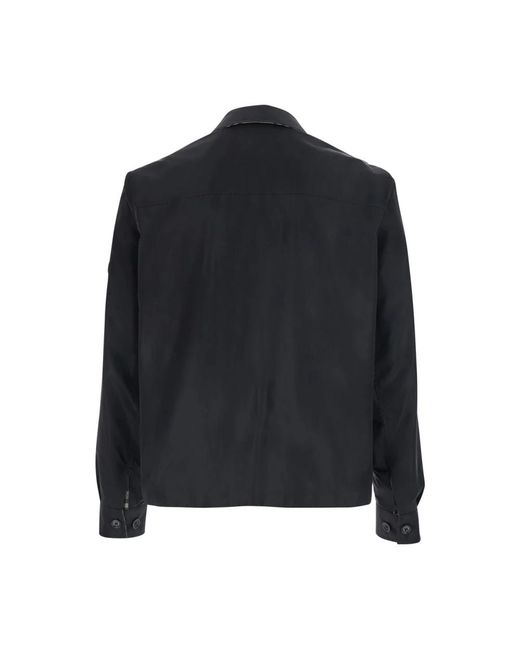 Burberry Black Bomber Jackets for men