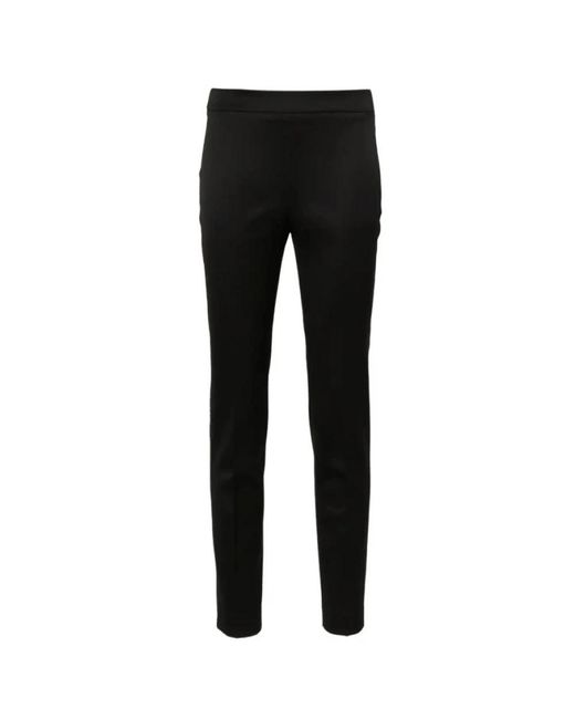Kiton Black Slim-Fit Trousers