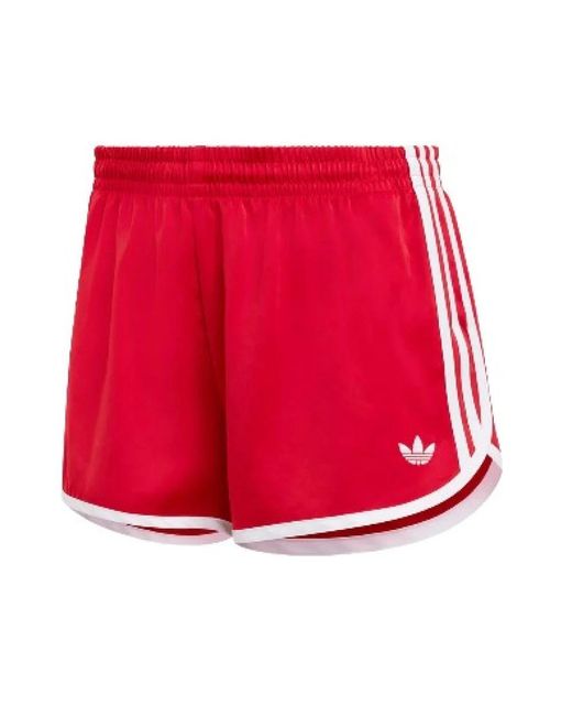 Adidas Running Shorts in het Red