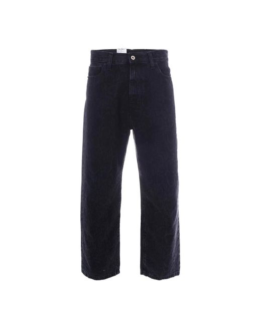 Carhartt Blue Straight Jeans for men