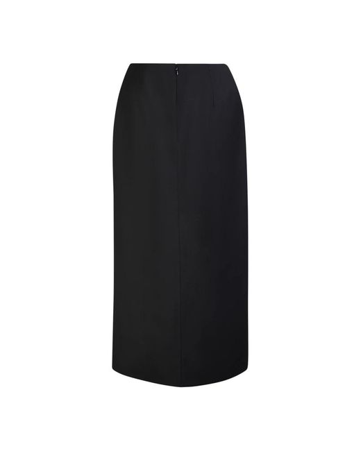McQueen Midi Skirts in het Black