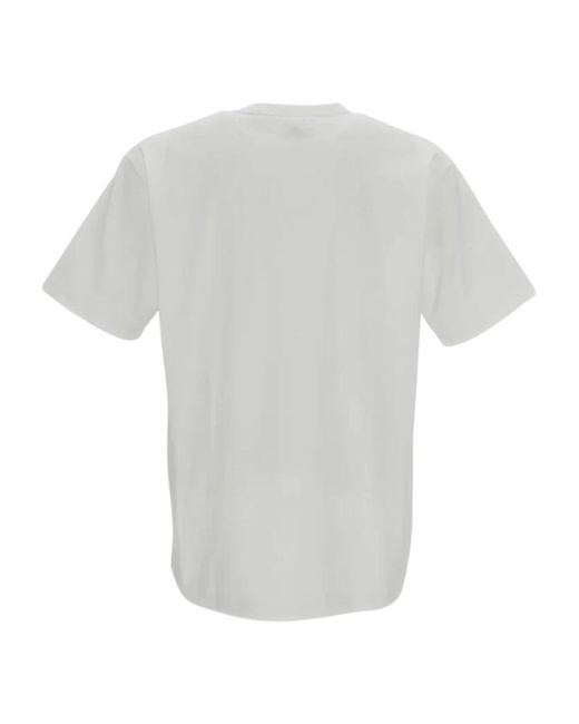 Junya Watanabe Tops ,Wit ,Katoen E Ye T-Shirt in het Gray voor heren