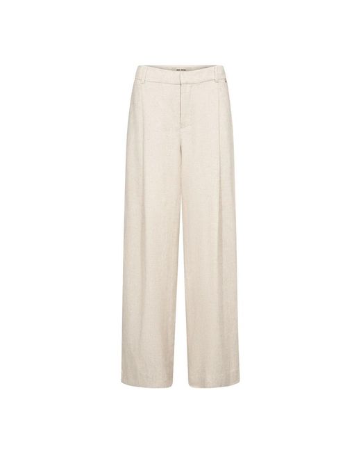 Mos Mosh Natural Wide Trousers