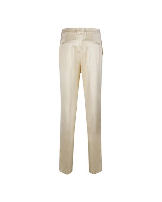 PT Torino Natural Straight Trousers