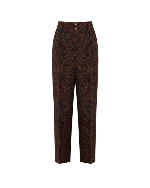 Etro Rechte Broek in het Brown