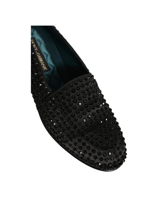 Dolce & Gabbana Black Loafers for men