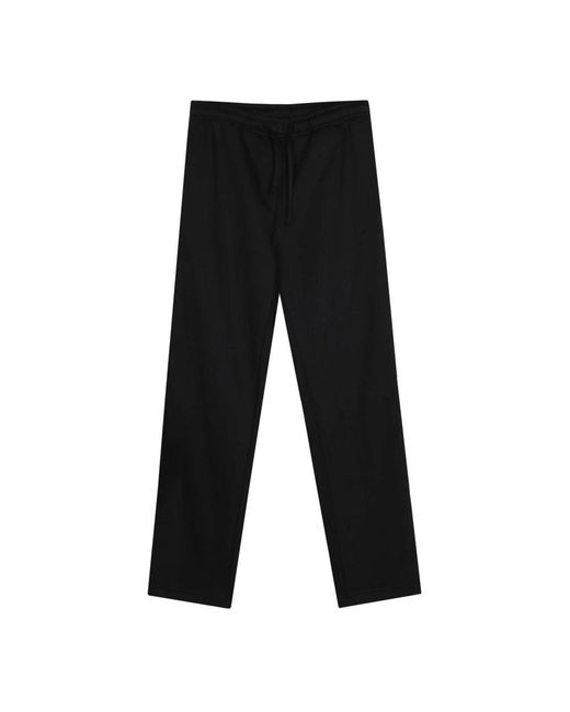 032c Broeken ,Zwart ,Katoen Zwarte Katoenen Jogger Broek in het Black voor heren