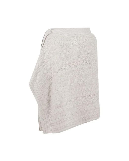 Capes Ermanno Scervino de color Gray