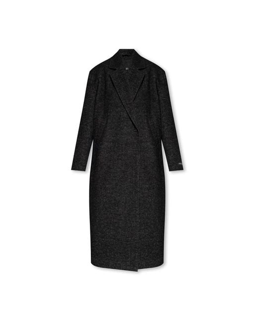 Birgitte Herskind Black Zoo oversize coat