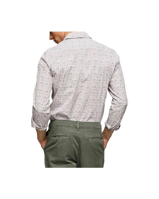 Pepe Jeans Gray Casual Shirts for men