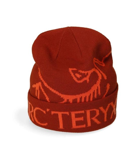 Berretto bird word di Arc'teryx in Red da Uomo