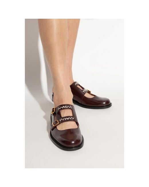 Marni Brown Mules