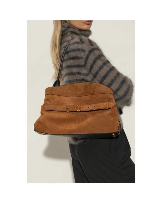 Marc Jacobs Brown Schultertasche Dakota