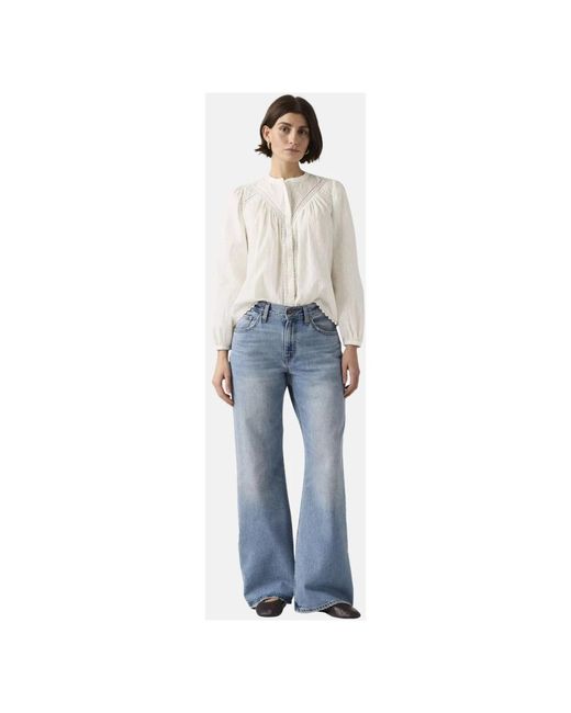 Levi's Loose Boot Jeans in het Blue