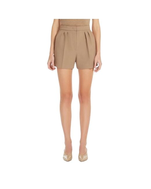 Max Mara Natural Short Shorts