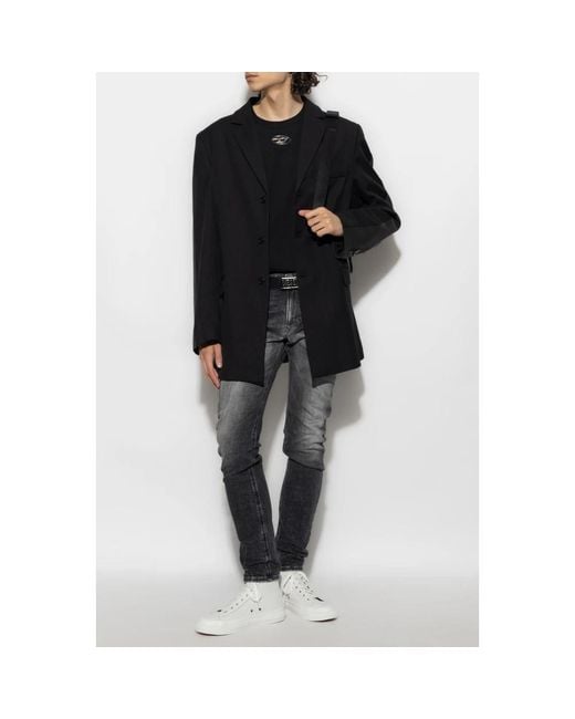 DIESEL Gray Slim-Fit Jeans for men