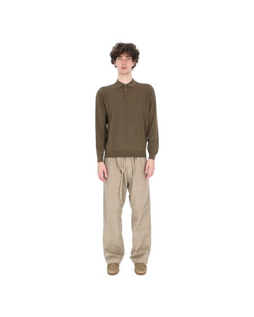 Drumohr Green Polo Shirts for men