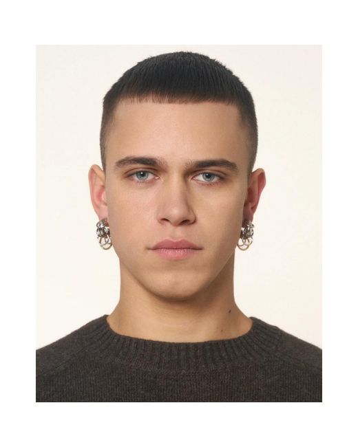 Earrings Panconesi en coloris Metallic