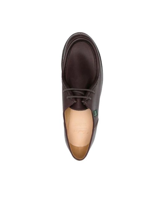 Paraboot Brown Laced Shoes for men