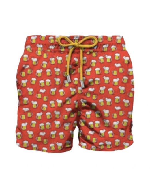 Mc2 Saint Barth Red Beachwear for men