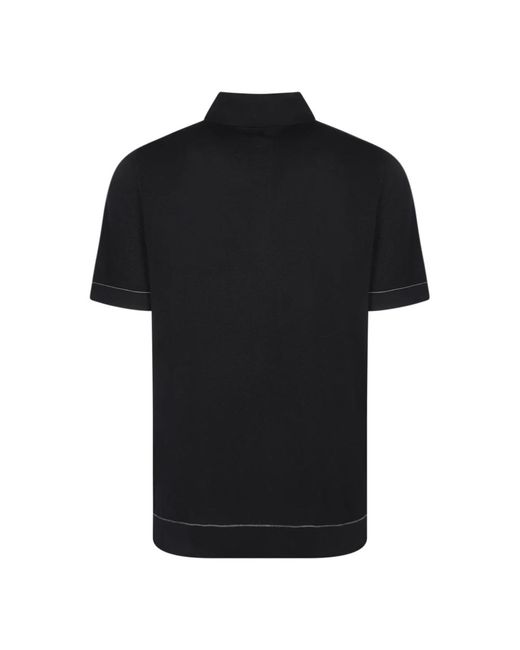 Tops > polo shirts Brioni pour homme en coloris Black