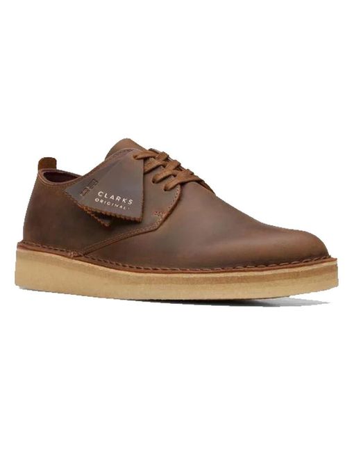 Laced Shoes Clarks de hombre de color Brown